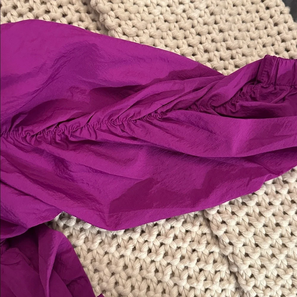 Anthropologie Daily practice || freestyle, hooded babydoll Zip-Up Jacket - Picture 7 of 8